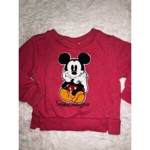 Disney Junior "Mickey" sz. 12 mo. classic red design sweatshirt. Adorable
